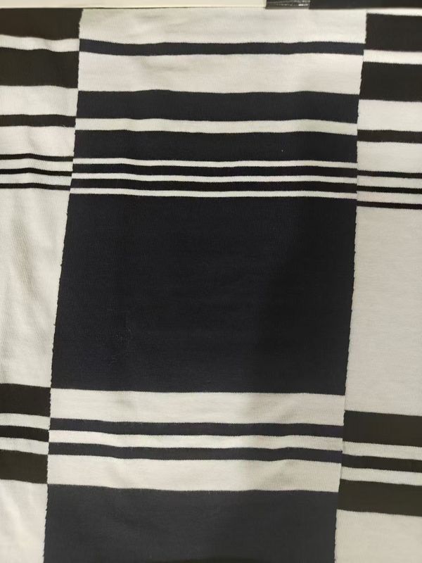 패션, 피부 친화적, 편안하고 부드러운 줄무늬 티셔츠