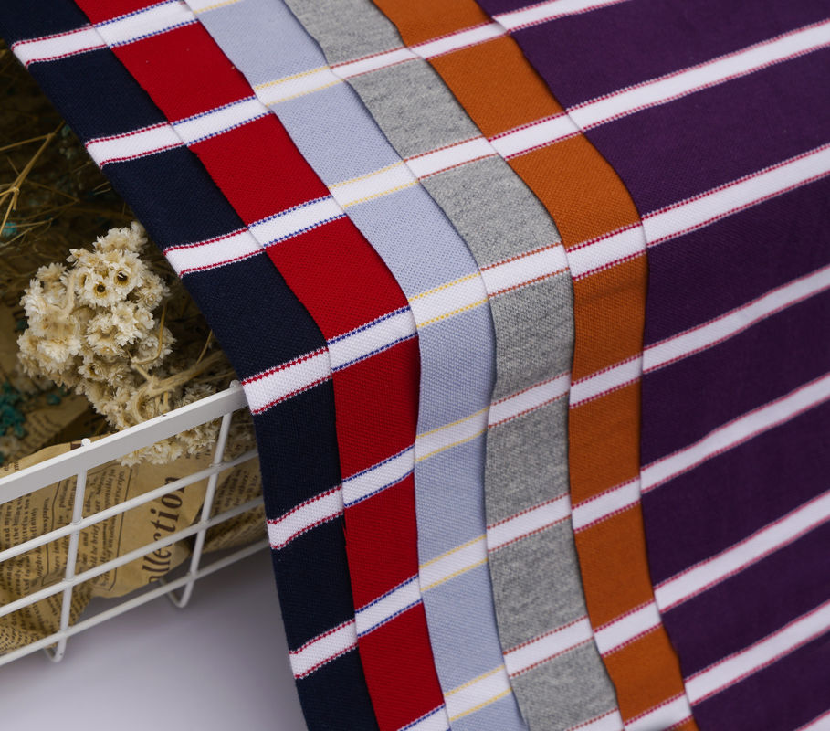 숨쉬고 편안하고 脆고 착용에 견딜 수 있는 스트라이프 된 직물