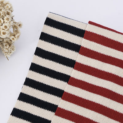 좋은 가격 맞춤형 스트라이프 코튼 원단 통기성 프렌치 테리 피케 텍스처 온라인으로