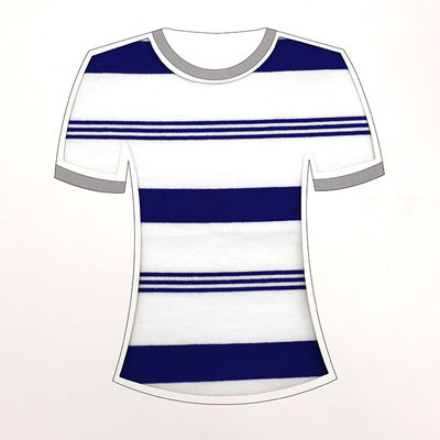 좋은 가격 가죽 염색 선이 나선 목화 천 친환경 32S 185gsm 부드러운 표면 온라인으로