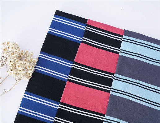 좋은 가격 피부 친화적 순수 면과 린 땀 흡수 줄무늬 재질 캐주얼 셔츠 온라인으로