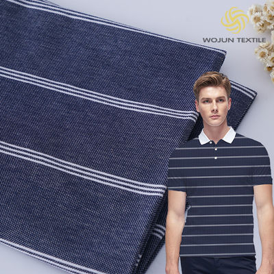 좋은 가격 숨 쉬고 패션 편안한 면화 느낌 스트라이프 된 직물 캐주얼 톱 온라인으로
