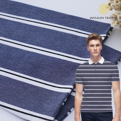 좋은 가격 자연스러운 느낌과 좋은 질감 폴로 셔츠를 위한 편안한 줄무늬 넥타이 온라인으로