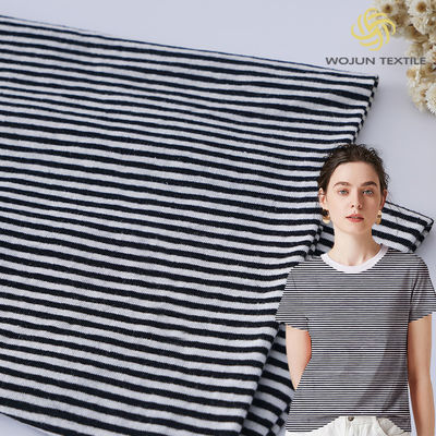 좋은 가격 호흡 가능하고 가벼운 땀 흡수성 스트라이프 된 직물 온라인으로