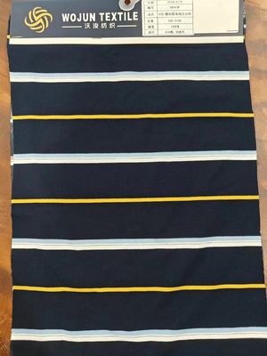 좋은 가격 간편한 관리 및 고품질의 깨끗한 편안한 줄무늬 넥타이 천 폴로 셔츠 온라인으로