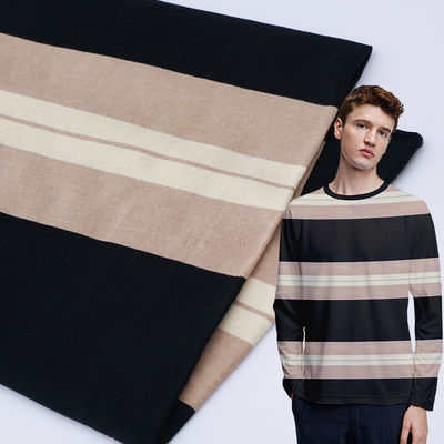 좋은 가격 숨 쉬고 내구성 있고 피부 친화적 인 캐주얼 웨어용 스트라이프 된 직물 온라인으로