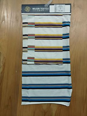 좋은 가격 편안하고 탄력성 강한 피부 친화적 인 스트라이프 된 재료 천 온라인으로