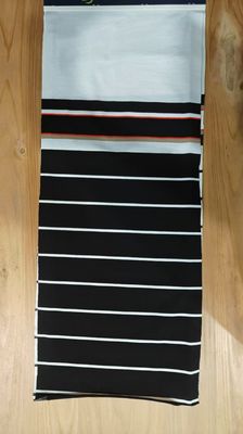 좋은 가격 부드럽고 피부 친화적 인 천연 줄무늬 물질 티셔츠를위한 천연 스트라이드 물질 온라인으로