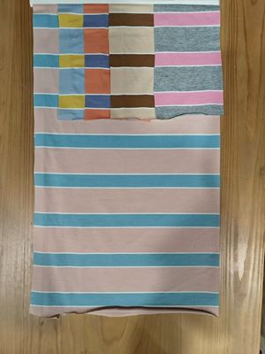 좋은 가격 숨 쉬는 내구성 있는 줄무늬 물질 티셔츠 온라인으로