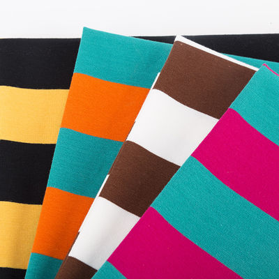 좋은 가격 편안하고 세련되고 피부 친화적인 폴로 셔츠의 줄무늬 직물 온라인으로