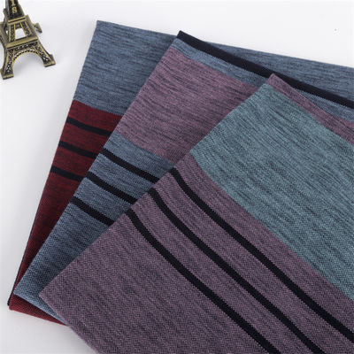 좋은 가격 땀을 흡수하고, 튀어나와, 폴로 셔츠를 위한 스타일리시한 줄무늬 직물 온라인으로