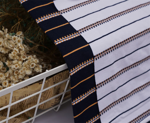 좋은 가격 부드럽고 피부 에 친화적 인 튼튼 한 줄무늬 넥타이 천 온라인으로