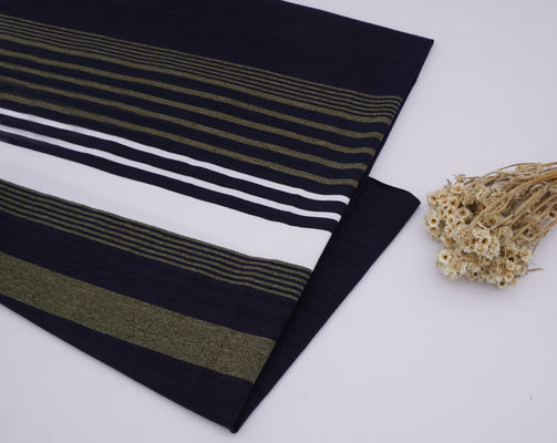 좋은 가격 부드럽고 편안한 다재다능 한 줄무늬 물질 티셔츠를위한 직물 온라인으로