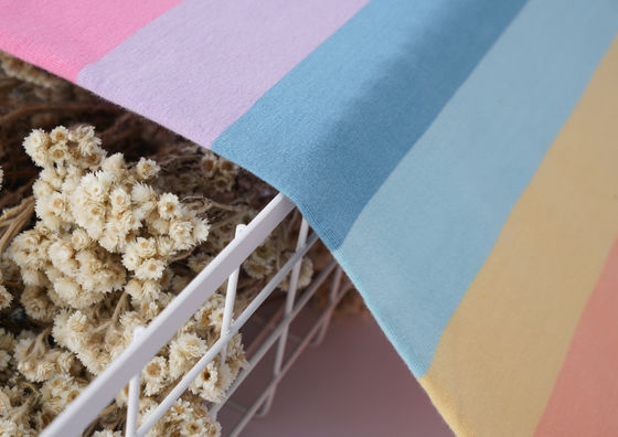 좋은 가격 부드럽고 피부 친화적 인 자연스럽고 건강한 줄무늬 넥타이 티셔츠 온라인으로