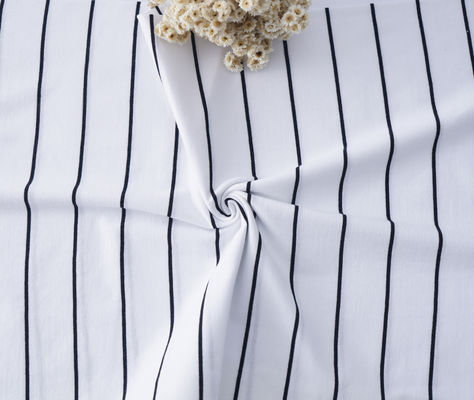 좋은 가격 양질의 패션 편안하고 숨 쉬는 스트라이프 된 재료 천 온라인으로