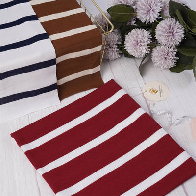 좋은 가격 부드러운 착용 저항 땀 흡수 줄무늬 짜인 직물 폴로 셔츠 온라인으로