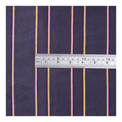 좋은 가격 천연 히그로스코피 콤플렉스 및 건강 한 스트라이프 된 직물 캐주얼 착용 온라인으로