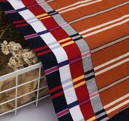 좋은 가격 튼튼하고 맑은 질감 좋은 질감 그리고 순수한 면줄무늬 직물 폴로 셔츠 온라인으로