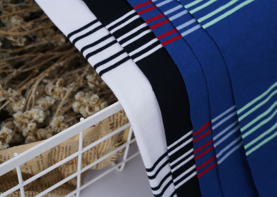 좋은 가격 부드럽고 건강 하 고 착용 저항성 피부 친화적 인 줄무늬 넥타이 티셔츠 온라인으로