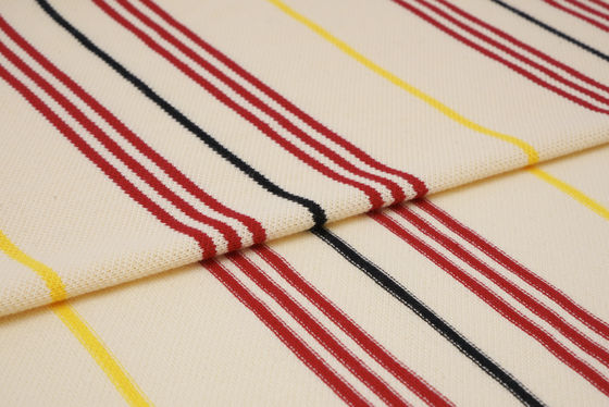 좋은 가격 통기성 있고 건강하며 내구성이 뛰어난 스트라이프 니트 원단 (티셔츠용) 온라인으로