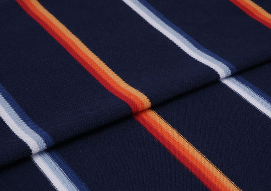 좋은 가격 가볍고 숨 쉬는 부드러운 줄무늬 넥타이 천 온라인으로