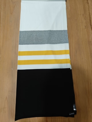 건강한 피부 친화적 부드러운 편안 한 줄무늬 물질 티셔츠