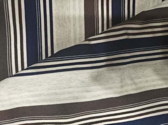 좋은 가격 숨 쉬는 가벼운 스트라이프 된 직물 95% 면 5% 스판덱스 온라인으로