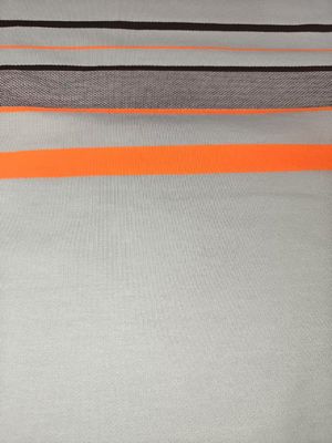 좋은 가격 티셔츠용 95% 면 5% 스판덱스 스트라이프 니트 원단 온라인으로