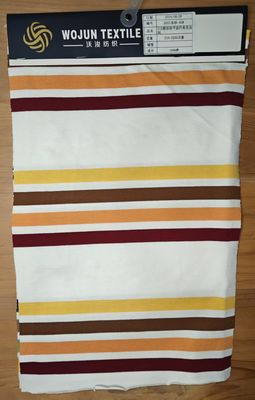좋은 가격 Skin-Friendly Comfortable And Healthy Smooth Striped Knit Fabric For T-Shirt 온라인으로