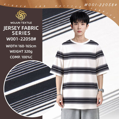 좋은 가격 편안하고 호흡이 쉬는 피부 친화적이고 건강한 천연 줄무늬 목재 티셔츠 온라인으로