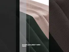 피부 친화적인 폴로 셔츠 면화 직물 WJ2111 편안한 빗질 재료